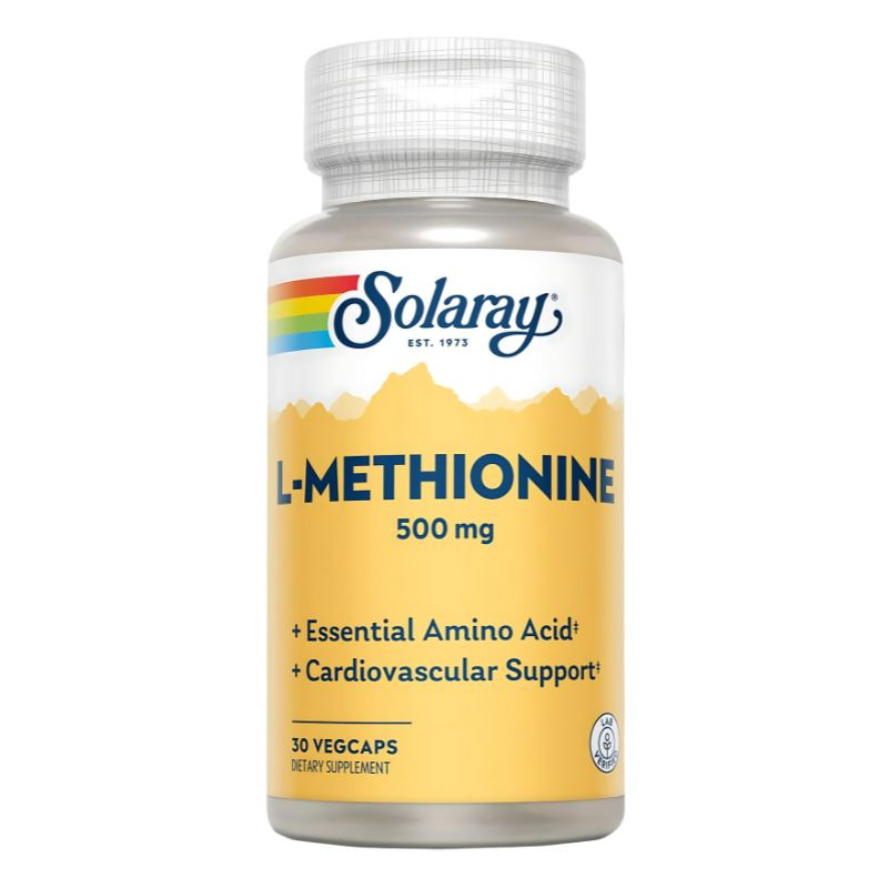 L-METHIONINE 500Mg. 30 CAPSULAS SOLARAY