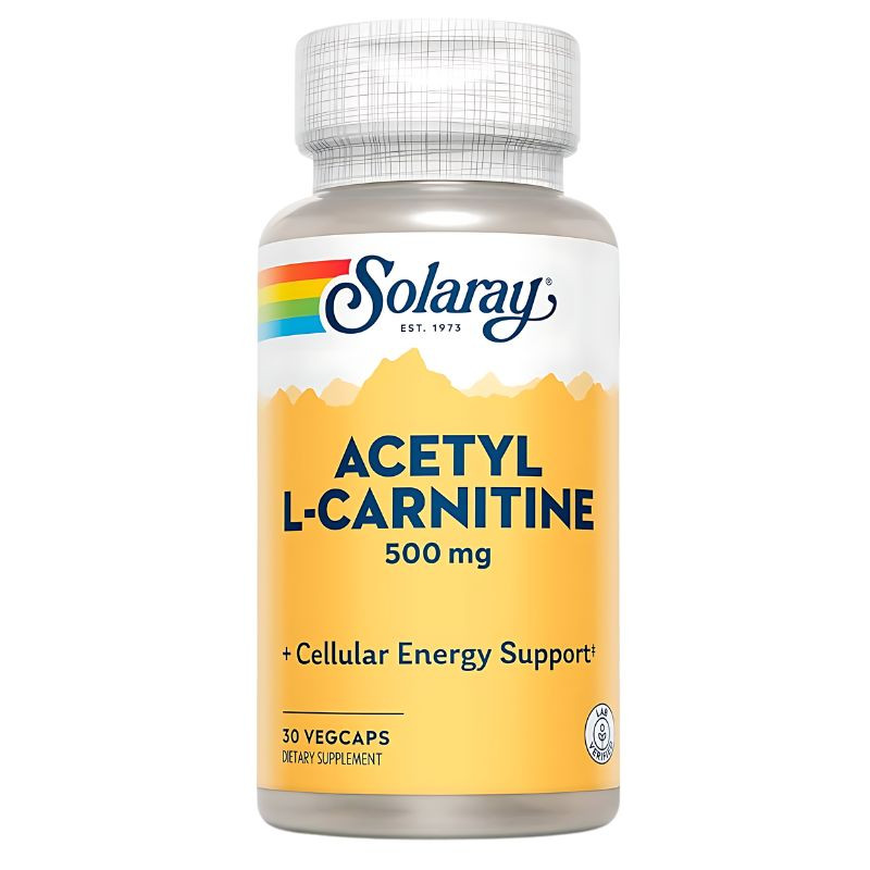 ACETYL L-CARNITINE 500Mg. 30 CAPSULAS VEGETALES SOLARAY