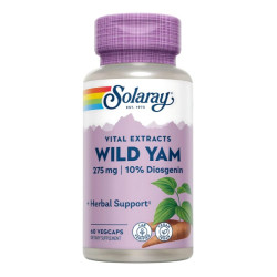 WILD YAM 275Mg. 60 CAPSULAS SOLARAY