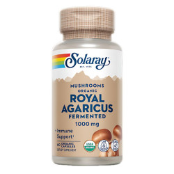 ROYAL AGARICUS (CHAMPIÑON DEL SOL) 500Mg. 60 CAPSULAS VEG. SOLARAY