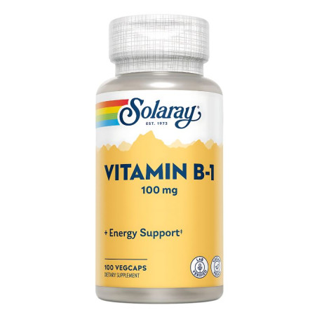 VITAMIN B-1 100Mg. 100 CAPSULAS SOLARAY