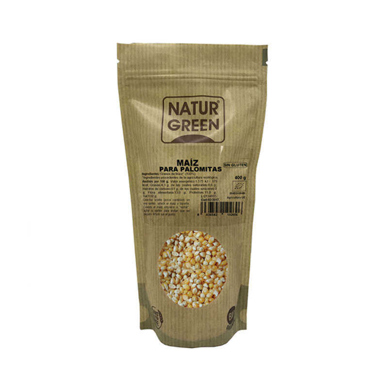 MAIZ PARA PALOMITAS 450Gr. NATURGREEN