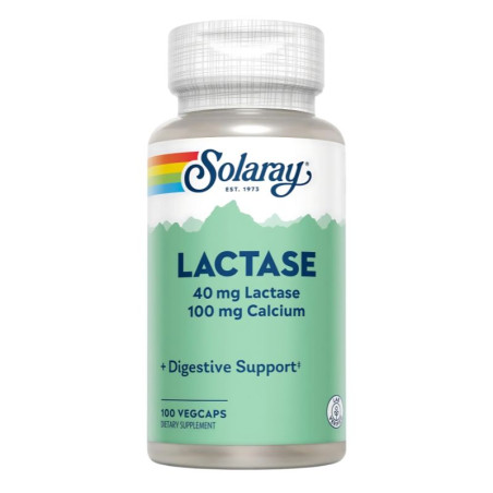 LACTASE 40Mg. 100 CAPSULAS VEGETALES SOLARAY