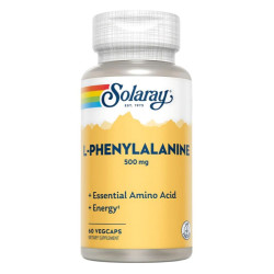 DLPA  DL -PHENYLALANINE 500Mg. 60 CAPSULAS VEGETALES SOLARAY