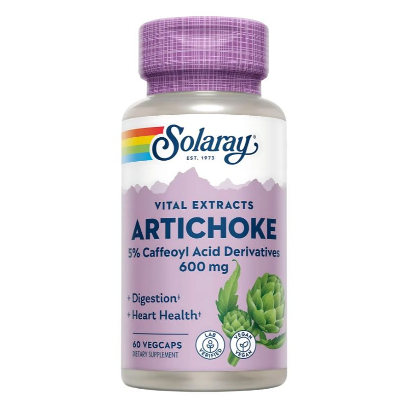 ARTICHOKE (ALCACHOFA) 300Mg. 60 CAPSULAS VEGETALES SOLARAY