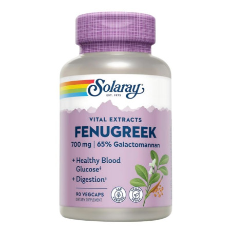 FENUGREEK (FENOGRECO) 350Mg. 90 CAPSULAS VEGETALES SOLARAY