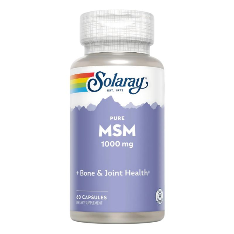 MSM PURE 1.000Mg. 60 CAPSULAS SOLARAY