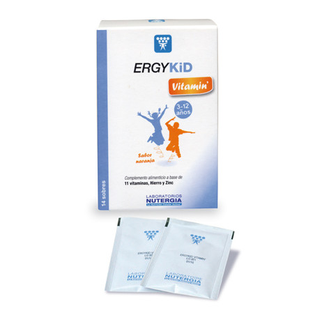 ERGYKID VITAMIN 14 SOBRES NUTERGIA