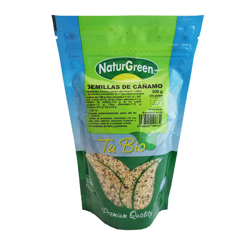 SEMILLAS DE CAÑAMO 400Gr. NATURGREEN