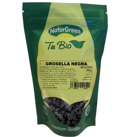 GROSELLA NEGRA 150Gr. NATURGREEN