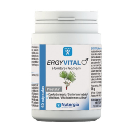 ERGYVITAL HOMBRE 60 CAPSULAS NUTERGIA