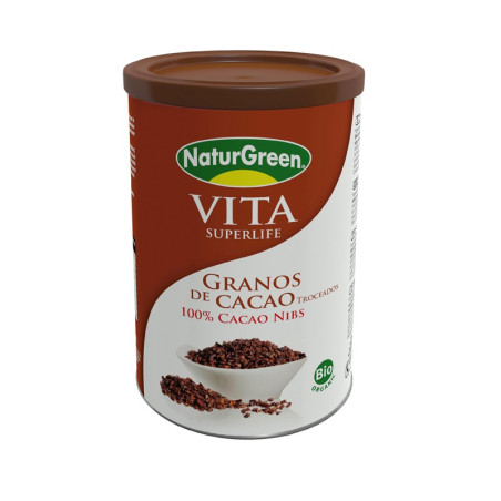 VITA SUPERLIFE GRANO CACAO TROCEADO 200Gr. NATURGREEN