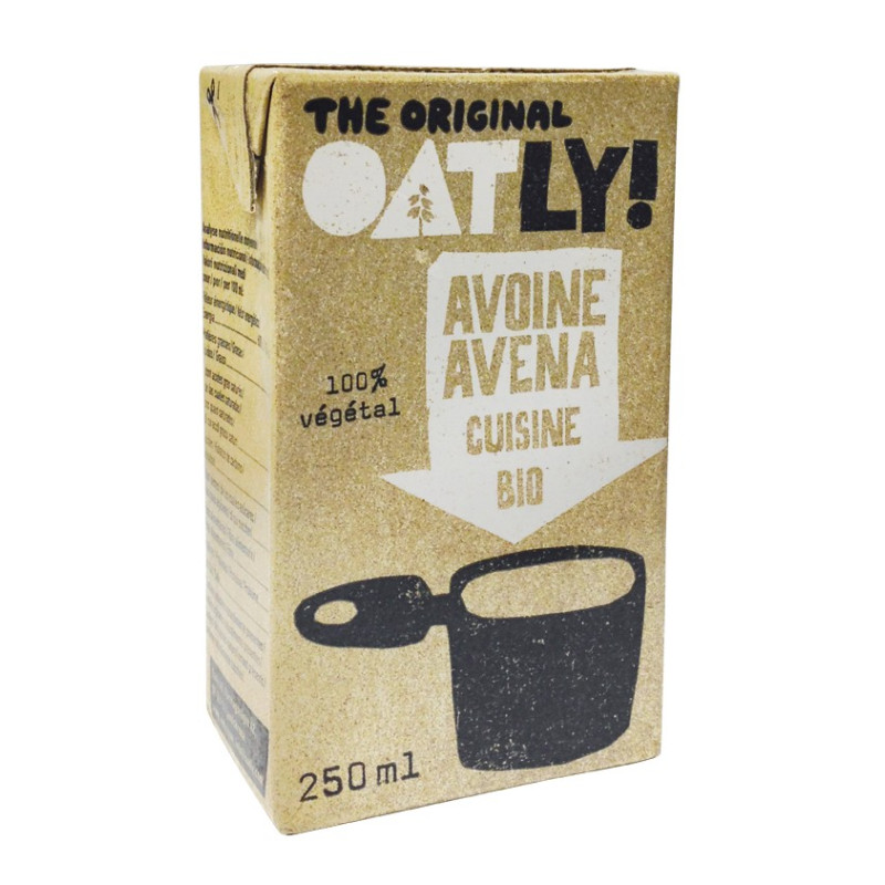 CREMA DE AVENA CUISINE BIO 250Ml. OATLY