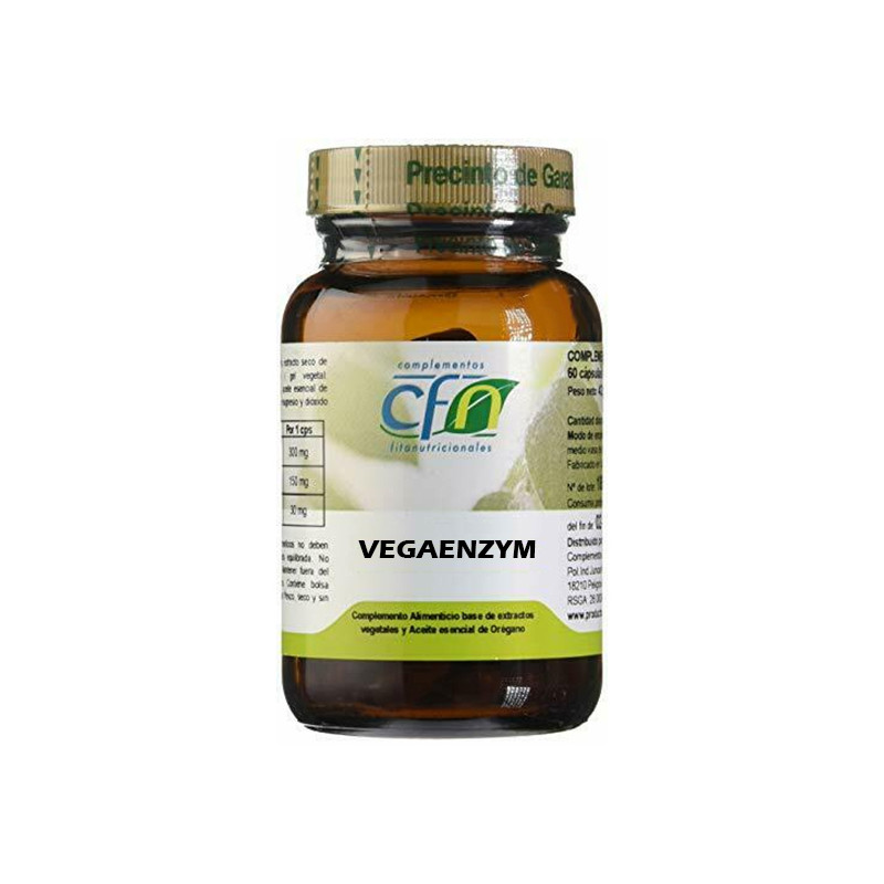 VEGAENZYM 60 CAPSULAS CFN