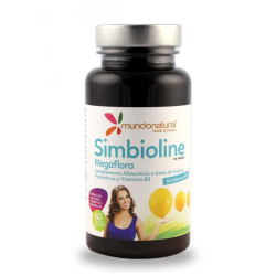 SIMBIOLINE MEGAFLORA 60 CAPSULAS MUNDO NATURAL