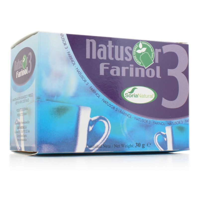 NATUSOR 3 FARINOL 20 FILTROS SORIA NATURAL