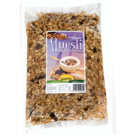 MUESLI CRUJIENTE CON FRUTOS SECOS 750Gr. GRANOVITA