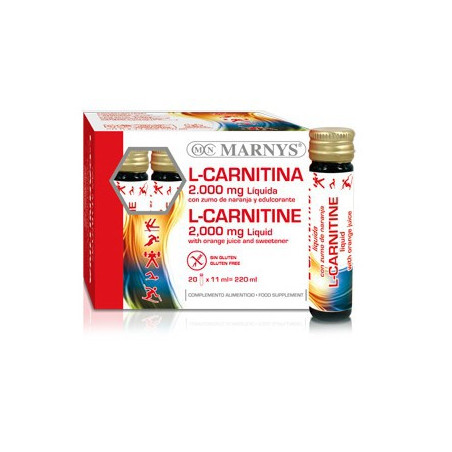 L-CARNITINA 2000  20 VIALES MARNYS