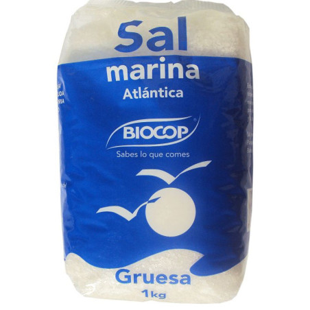 SAL MARINA ATLANTICA GRUESA 1Kg. BIOCOP