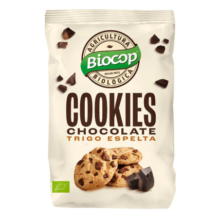 COOKIES TRIGO ESPELTA CHIPS CHOCO 200 GR BIOCOP