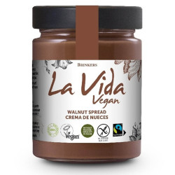 CREMA CHOCOLATE Y NUECES 270 Gr LA VIDA VEGAN