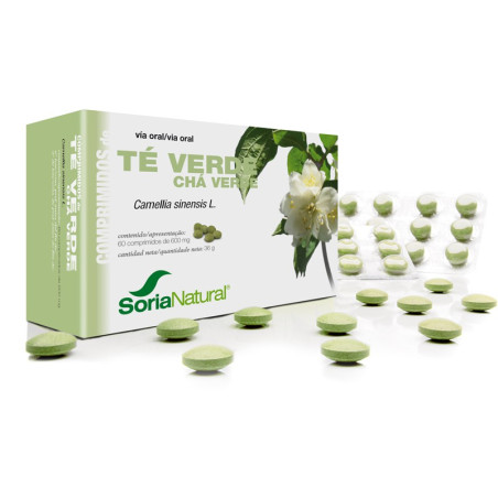 TE VERDE 60 COMPRIMIDOS SORIA NATURAL