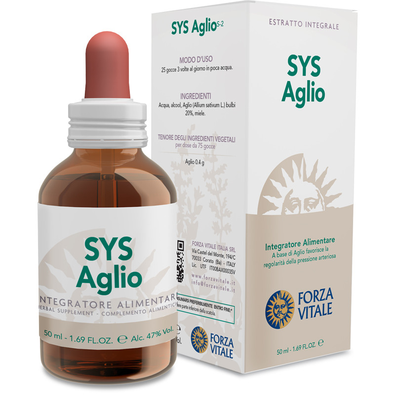 SYS AGLIO (AJO) 50Ml. FORZA VITALE