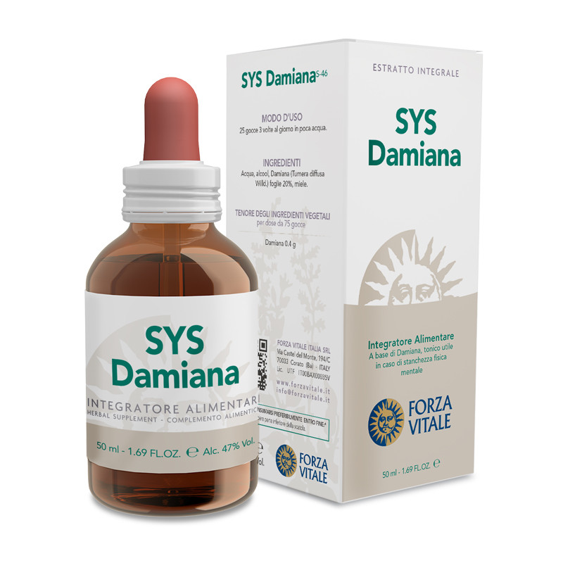 SYS DAMIANA 50Ml. FORZA VITALE