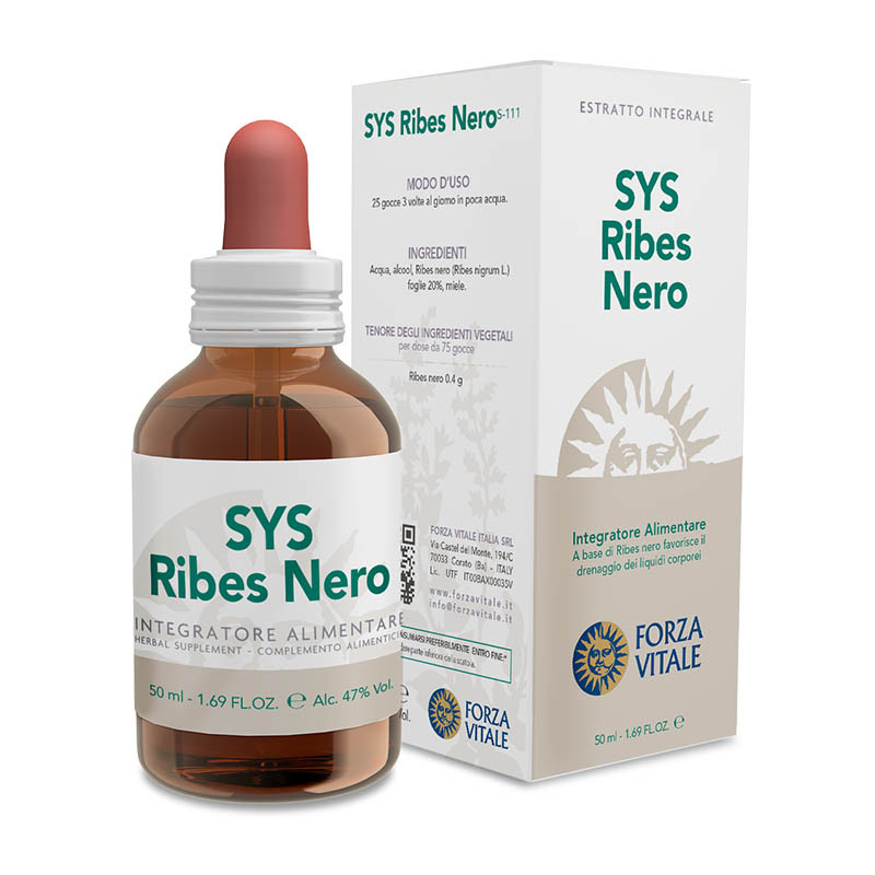 SYS RIBES NERO 50Ml. FORZA VITALE