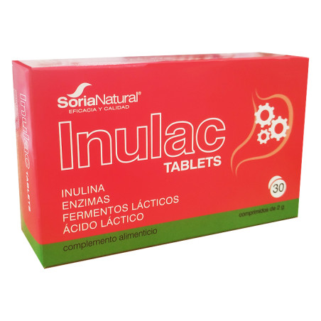 INULAC 30 TABLETAS SORIA NATURAL