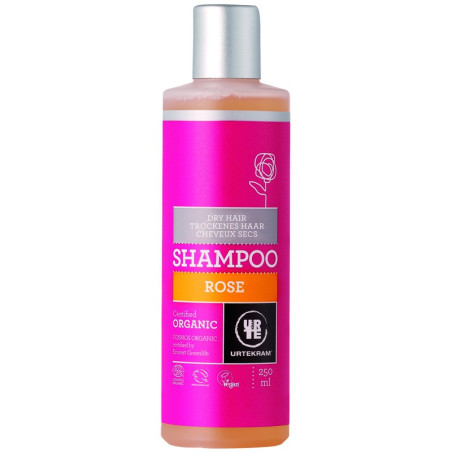 CHAMPU DE ROSA CABELLO SECO ECO 500 ML URTEKRAM