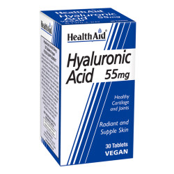 ACIDO HIALURONICO 55Mg. 30 COMPRIMIDOS HEALTH AID