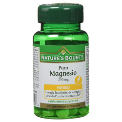 MAGNESIO 250Mg. 100 COMPRIMIDOS NATURES BOUNTY